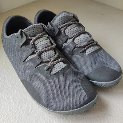 Merrell Shoes Mens 10.5 Vapor Glove 5 Low Gray Trail Running Minimalist Barefoot • $39.99