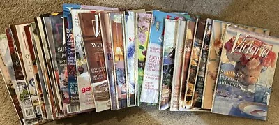Victoria Magazine  Issues In Lot - 33 From Various Years (1998 Through 2019) • $80.10
