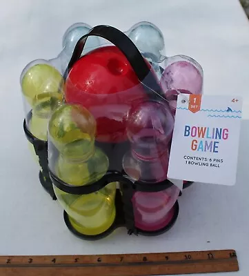 Kids Bowling Game Set Classic Tabletop Games Toy  • $5