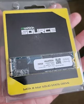 Mushkin Source M.2 SATA III 250GB SSD (BRAND NEW) • $11.99