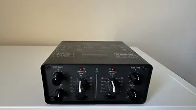 Img Stage Line Mpa-202 Pro 2-channel Low-noise Mic Preamp • £99