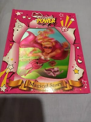 Barbie In Princess Power Hard Cover Book • $4.50