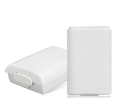 For Xbox 360 Controller - 2x Off White AA Battery Holder Shell Back Door Cover • £3.20