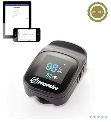 Nonin 02 Meter Model 3230 Bluetooth Smart Pulse Oximeter- Hospital/Medical Grade • $28.99