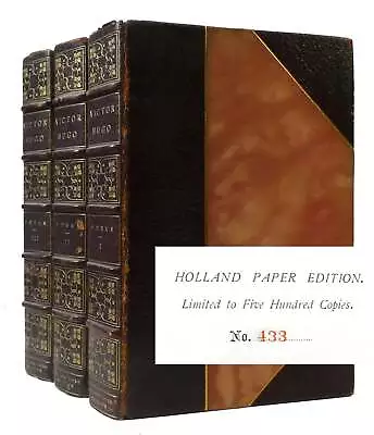Victor Hugo POEMS IN THREE VOLUMES  Limited Edition • $769.95
