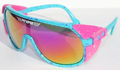 PIT VIPER The Windsurfing Grand Prix Sunglasses Blue/Pink Purple NEW • $47.95