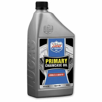 $15.84 • Buy Lucas Oil 10790 Primary Chain Case Oil - 1qt Harley Davidson V Twin Engines