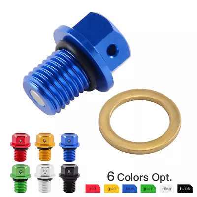 M12 Magnetic Oil Drain Bolt Plug For YAMAHA MT-25 MT-03 YZF-R25 YZF-R3 2016-2018 • $5.99