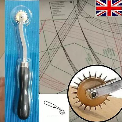 £3.89 • Buy Pattern Tracing Wheel Serrate Edge Needle Point Sewing/Marking Tool For Tailor