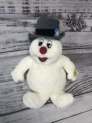 Vintage 2001 Gemmy Frosty The Snowman Plush Light-Up Singing Toy • $16.99
