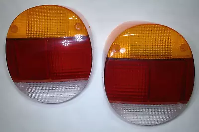 Tail Light Lens Set Left & Right (pair) Volkswagen T1 Bug & Super Beetle 1973-79 • $85.85