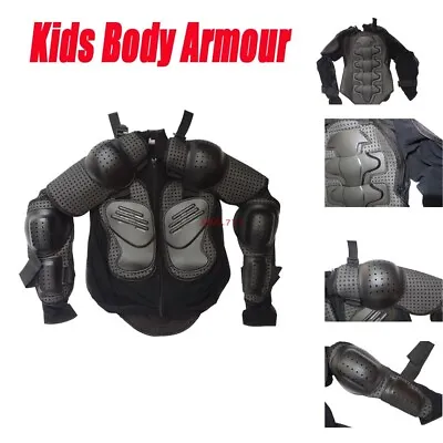 Kids Motorcycle Off-road Racing Protective Armor Armor Jacket Gear • $51.55