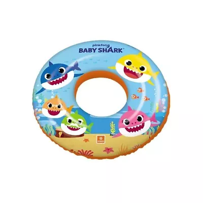 Swim Ring Baby Shark Inflatable Swimming Swim Ring For Kids 2 Years + New • £0.99