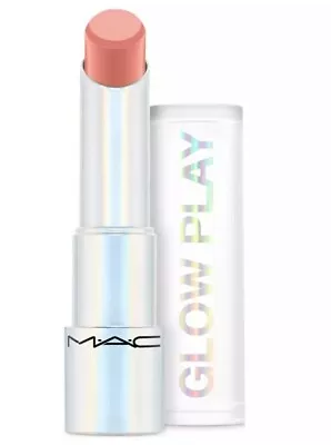 ⭐️ MAC Glow Play Lip Balm Sweet Treat 451 Nude Pink Full Size NIB Free Shipping  • $23