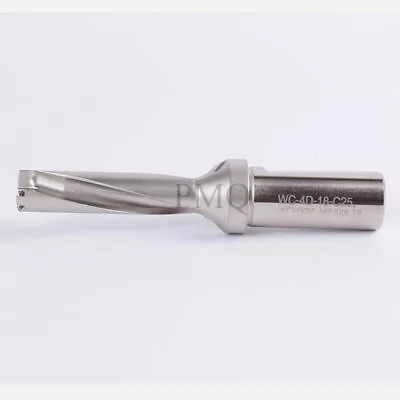 18-4D-C25 High Quality U Drill 18mm-4D Indexable Drill Bit For Wcmx03 Insert • $34.65