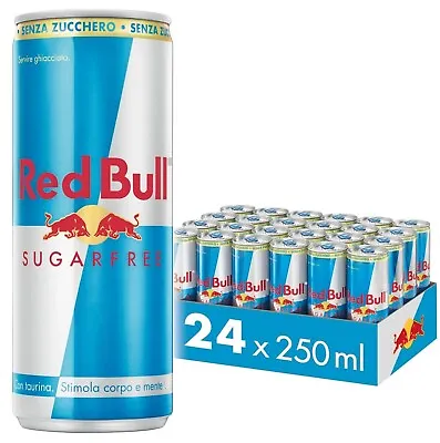 Red Bull Energy Drink Sugar Free 250ml (24 Pack) • $49.85