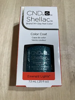 £9 • Buy CND Shellac - Emerald Lights 7.3ml (Stagestruck Collection)