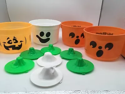 Vintage McDonalds Halloween Happy Meal Buckets Set Of 4 No Lids W/7 Cookie Cutte • $16