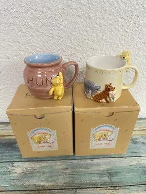 Classic Winnie The Pooh Ceramic  Hunny  Child's Cup Mug Disney By Charpente • $34.87