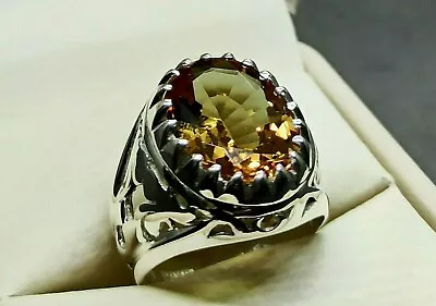 12 Ct Alexandrite Sterling Silver 925 Handmade Color Changing Gemstone Mens Ring • $110