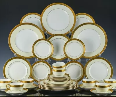 Excellent Vintage Minton K159 Buckingham English Bone China Dinner Service For 8 • $103.50