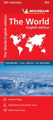 £5.98 • Buy World - Michelin National Map 701