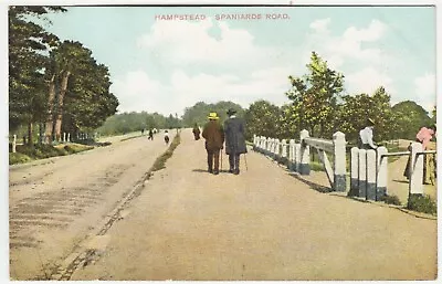 HAMPSTEAD - Spaniards Road - Charles Martin - Edwardian C1900s Era Used Postcard • £1.95