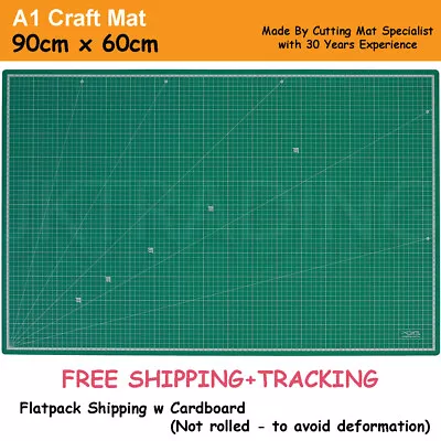 JKCrafts Self Healing Cutting Mat A1 Cutting Mat 5Ply Craft Sewing Cutting Board • $34.35