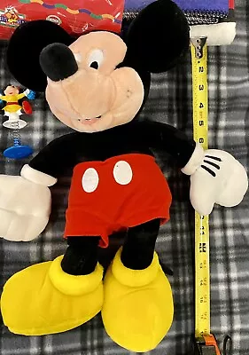 Disney Store Classic Look Mickey Mouse  Plush Soft Stuffed Animal 16” Large • $14.95