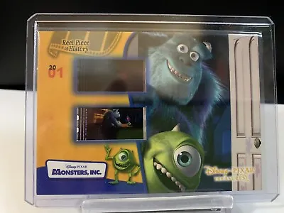 Monsters Inc Sulley Disney Treasures Reel Piece History 2004 Upper Deck DPT-174 • $50