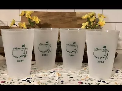 The Masters Augusta National Plastic Cups (set Of 4) From 2024! • $30