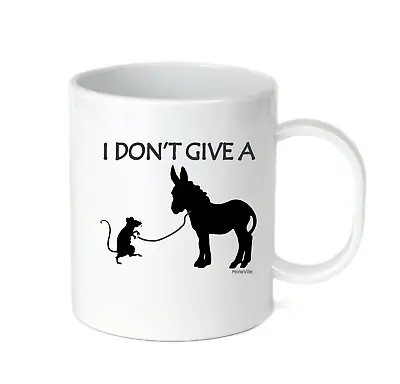 $18.71 • Buy Coffee Cup Mug Travel 11 15 Oz I Don't Care Give A Rats Ass Funny Picture