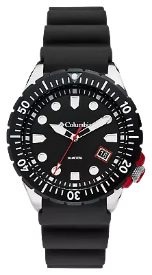 Columbia Sportswear Co. Mens Black Strap Watch Csc04-001 - NO COLOR ONE SIZE • $105