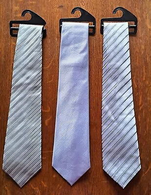 M&s Silk Neck Ties Brand New (labels Clipped) • £4.99