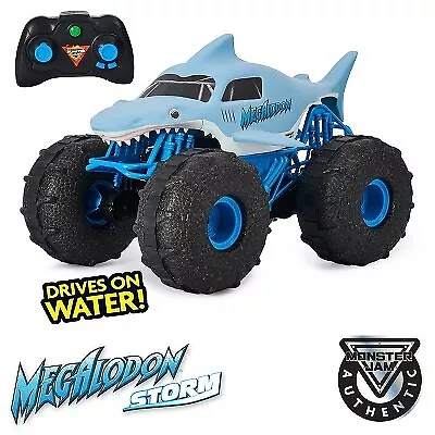 Monster Jam Official Megalodon Storm All-Terrain Remote Control Monster Truck - • $24.99