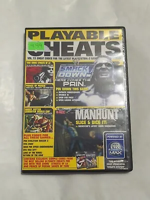 Action Replay Playable Cheats Vol 13 Ps2 Vgc • £9.99