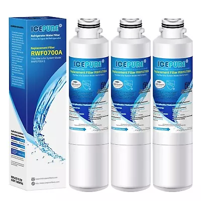Fit For Samsung DA29-00020B HAF-CIN/EXP Refrigerator Water Filter 3 PACK Icepure • $29.44