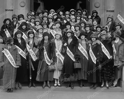 Miss America Contestants Group Shot Classic 8 By 10 Reprint Photograph • $18.14