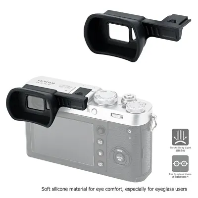 $12.29 • Buy Fujifilm Fuji X100F Camera Eyecup Eyepiece Viewfinder Via Hot Shoe Installation