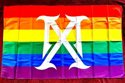 Madonna Promo Rainbow Madame X White Logo Gay Flag Album Release Pride Party Lp • $369