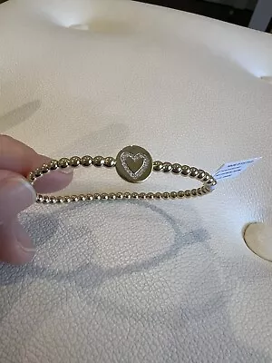 Nadri Beaded Bracelet “heart” • $20