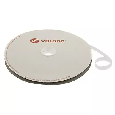 VELCRO® Brand ONE-WRAP® White Hook And Loop 10mm X 25mt  Roll • £17.45