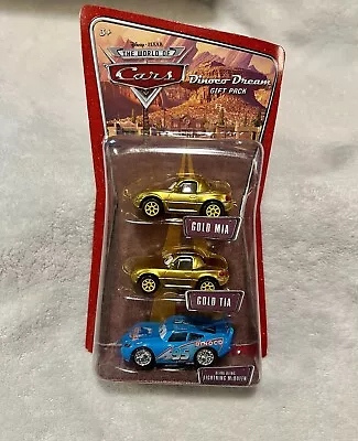 Disney Pixar Cars Bling Bling McQueen With Gold Mia And Tia • $35