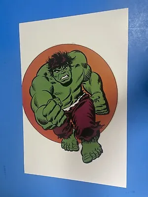 Marvel Super-heroes The Incredible Hulk Retro Poster Pin Up Brand New. • $19.99