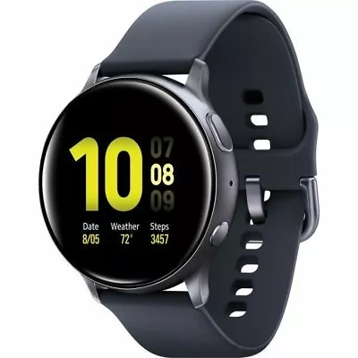 Samsung Galaxy Watch Active 2 Black [44mm ] GPS Only - As New - AU SELLER • $144