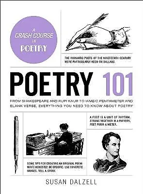 Poetry 101 Shakespeare Rupi Kaur Iambic Pentameter By Dalzell Susan -Hcover • $48.93