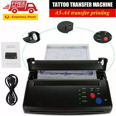 £5.50 • Buy Tattoo Stencil Transfer Machine A5 A4 Copier Printer Thermal Maker / 10PC Paper