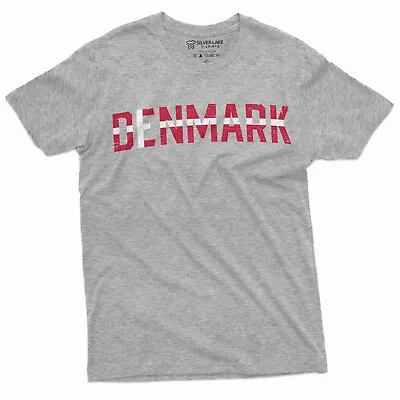 Denmark T-shirt Danmark  Patriotic National Day-shirt Nordic Viking Danish Tee • $17.28