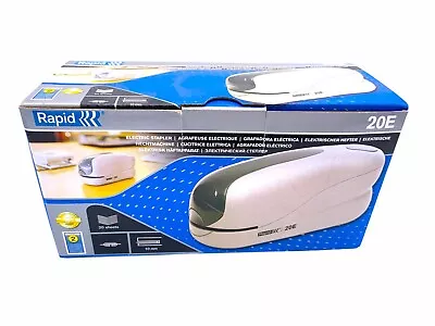 £7.99 • Buy Rapid 20E Electric Stapler Battery Operated 26/6 Std Staples Used Once