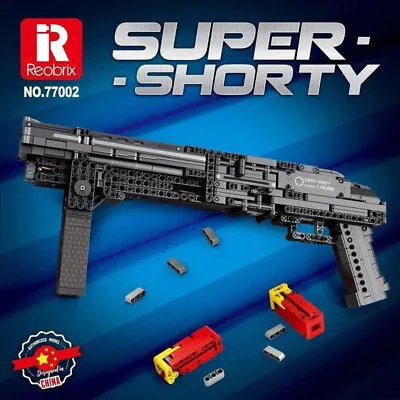 £42.63 • Buy Building Blocks Set MOC Military Gun Super Shorty Pistol Bricks Model Toys